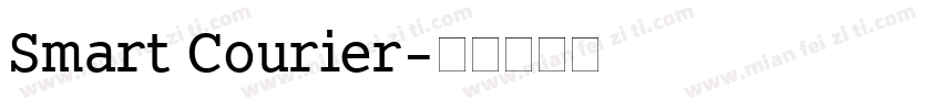 Smart Courier字体转换